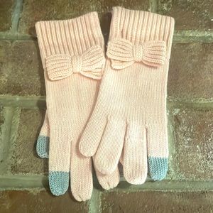 Pink Kate Spade Gloves ♠️